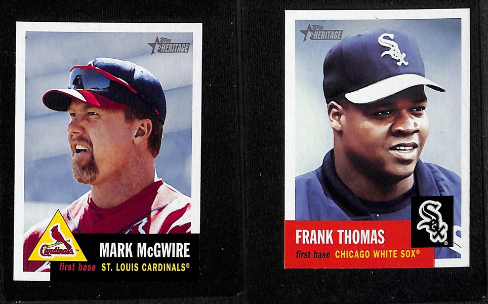 2002 Topps Heritage (1953 Topps Style) Complete Set (#1-446)