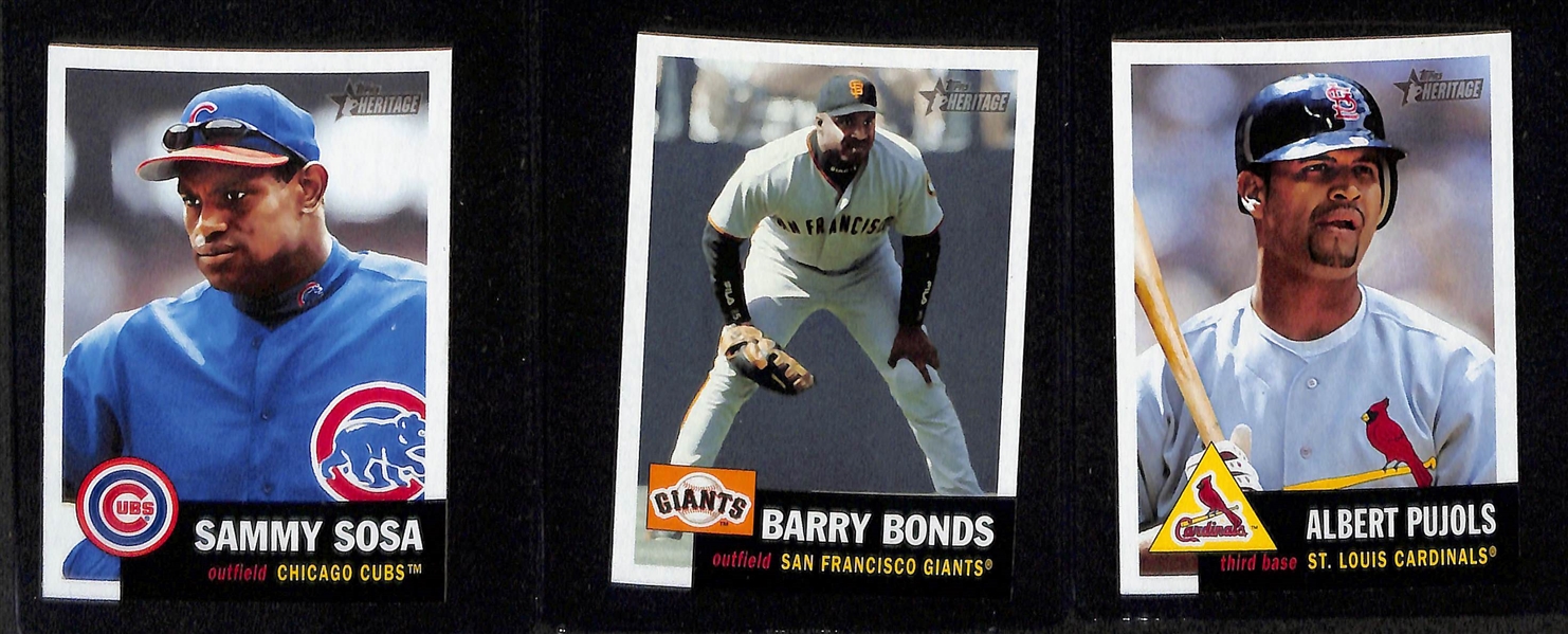 2002 Topps Heritage (1953 Topps Style) Complete Set (#1-446)