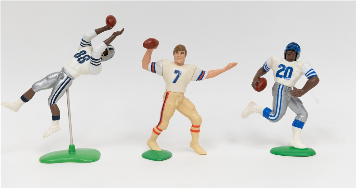 Huge Assorted Grouping of (100+) 1990s Starting Lineup Football Figures w. Joe Montana, Steve Young, Jerry Rice, More