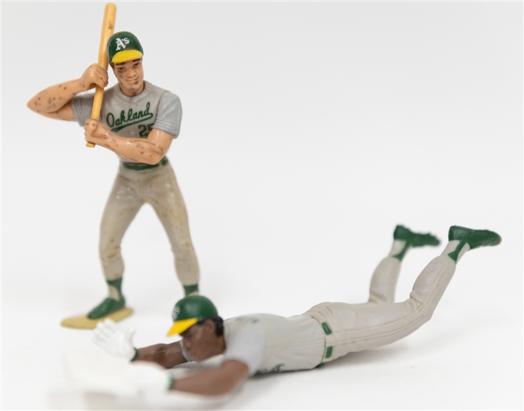 Huge Assorted Grouping of (100+) 1990s Starting Lineup Baseball Figures w. Chipper Jones, Mark McGwire, Rickey Henderson, More