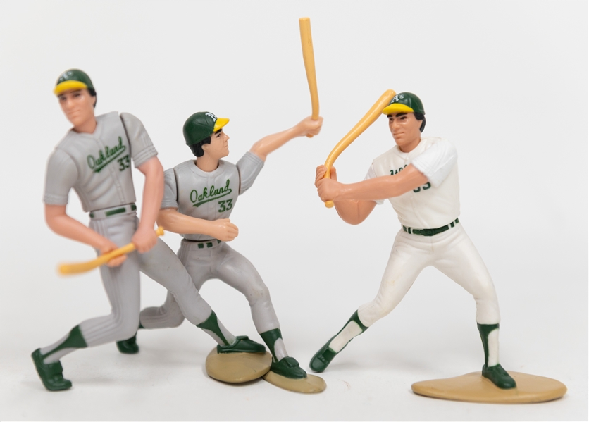 Huge Assorted Grouping of (100+) 1990s Starting Lineup Baseball Figures w. Chipper Jones, Mark McGwire, Rickey Henderson, More