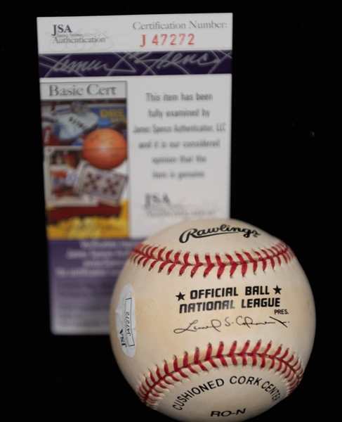 Tony Gwynn Signed Official National League Baseball (JSA COA)
