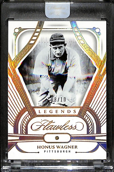 2024 Panini Flawless Honus Wagner Yellow Diamond #ed/10