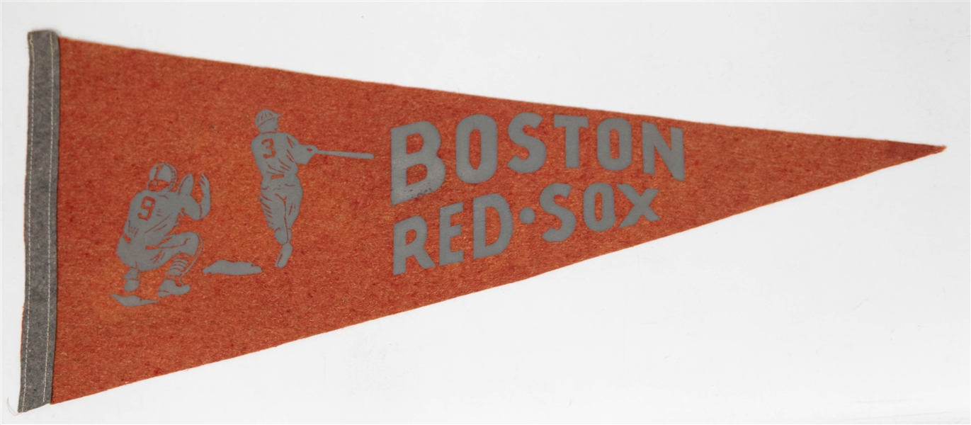 c. 1940s Boston Red Sox Baseball Pennant