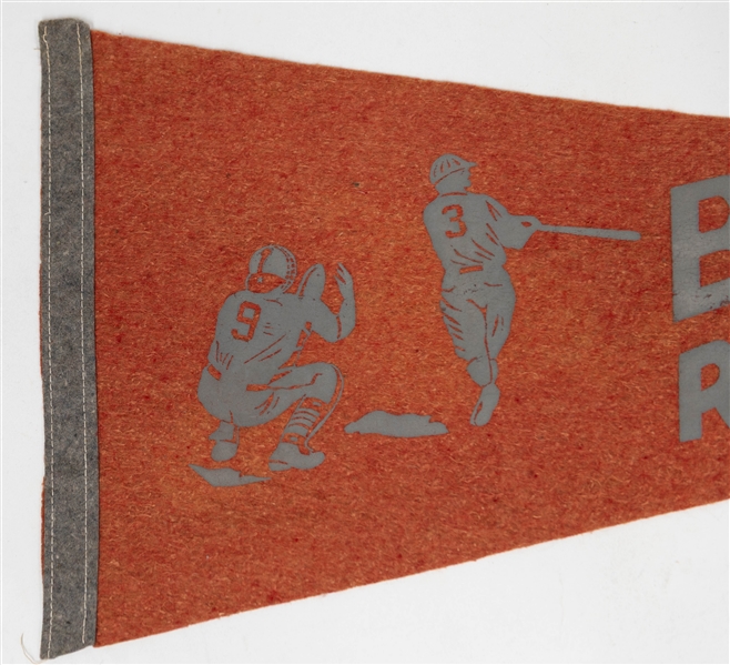 c. 1940s Boston Red Sox Baseball Pennant