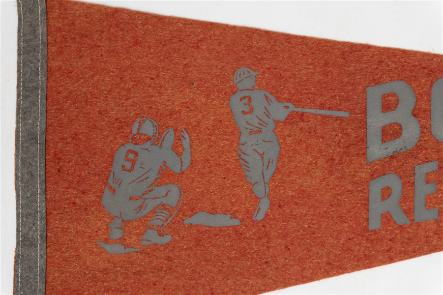 c. 1940s Boston Red Sox Baseball Pennant