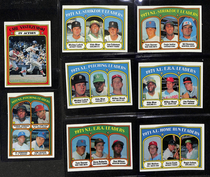 Lot of (1000+) Assorted 1972 Topps Baseball Cards w. Johnny Bench & (2) Brooks Robinson