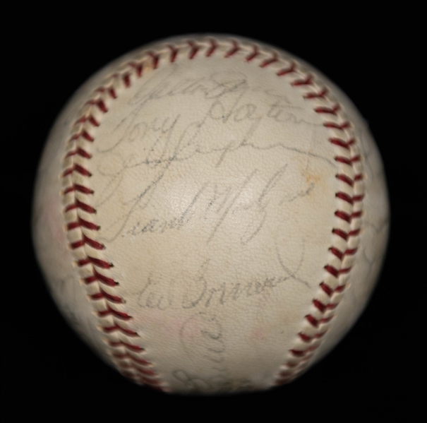 1965 Boston Red Sox Team-Signed Baseball - 26 Signatures w. HOFers Carl Yastrzemski & Billy Herman - Full JSA Letter of Authenticity