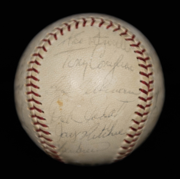 1965 Boston Red Sox Team-Signed Baseball - 26 Signatures w. HOFers Carl Yastrzemski & Billy Herman - Full JSA Letter of Authenticity