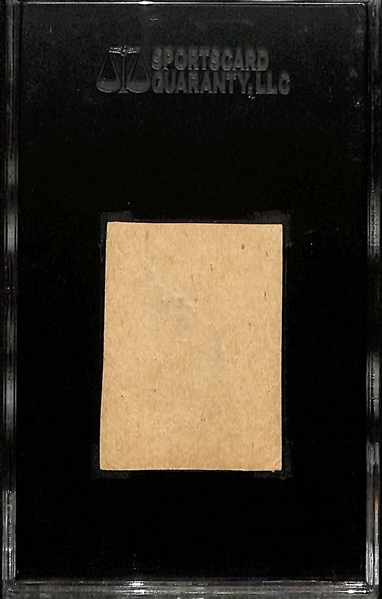 1951-52 Parkhurst Hockey Elmer Lach (Canadians) #1 (HOF) Graded SGC Authentic (Skinned)