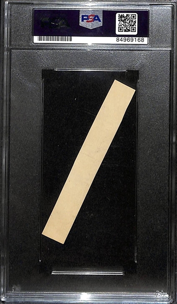 Mickey Cochrane (HOF, Philadelphia A's) Signed Cut (PSA/DNA Slabbed)