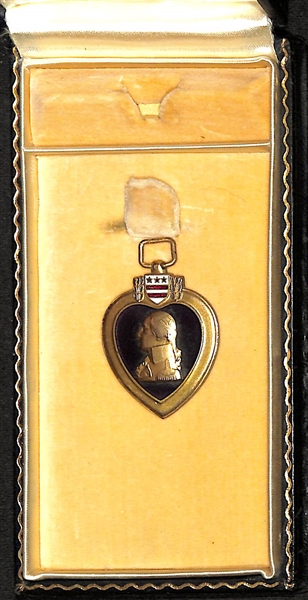 Purple Heart Medal with Original Display Box