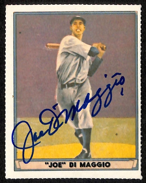 Willie Mays Signed Stationary and Joe DiMaggio Signed 1941 Playball Dover Reprint  + (JSA Auction Letter)