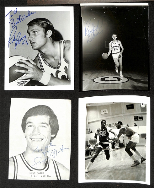 Lot of (25+) Signed Various Sized Basketball Related Pictures w. Charles Barkley, Bobby Jones, +(JSA Auction Letter)