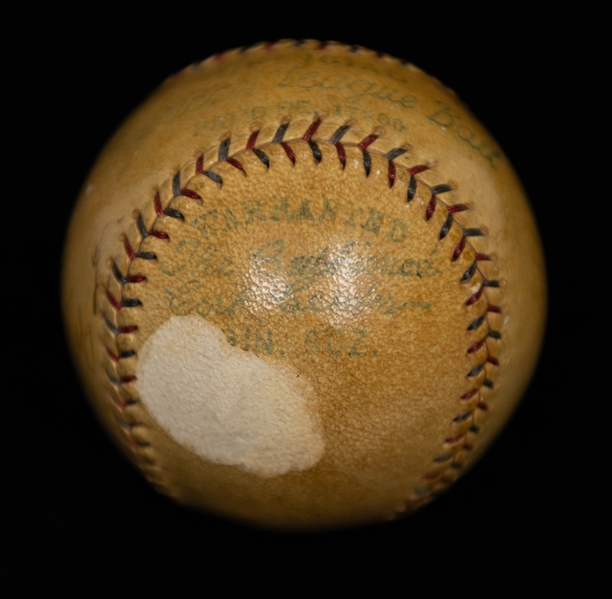 Joe Cronin Single-Signed Reach Official American League Baseball - Full JSA Letter of Authenticity