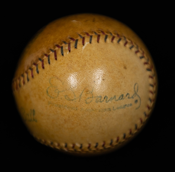 Joe Cronin Single-Signed Reach Official American League Baseball - Full JSA Letter of Authenticity