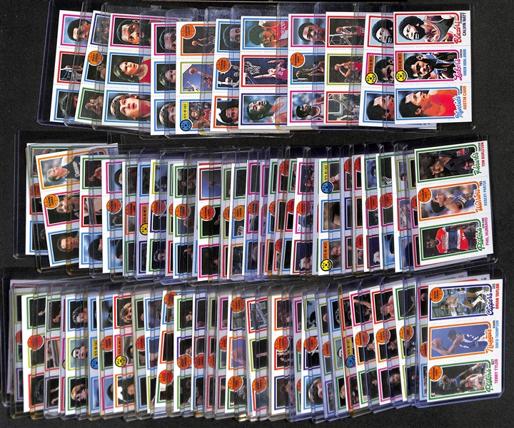 Lot of (70) 1980-1981 Topps Basketball Cards w. (2) Kareem Abdul-Jabbar Cards