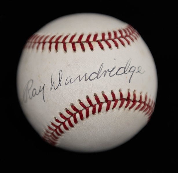 Lot of (3) Hall of Famer Signed Baseballs - Stan Musial, Jocko Conlan, & Ray Dandridge - All JSA COA