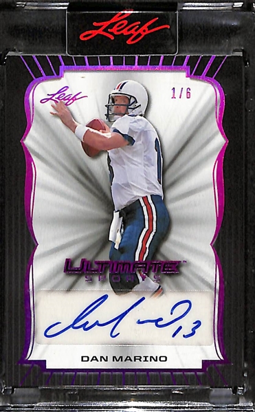 2024 Leaf Ultimate Sports Dan Marino Autograph (#/6)