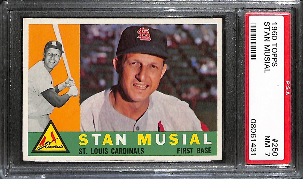 1960 Topps Stan Musial #250 - PSA 7