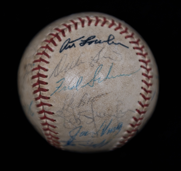 Detroit Tigers Team Signed Rawlings Official American League Baseball w. Al Kaline (HOF) & Mickey Lolich (JSA Auction Letter)