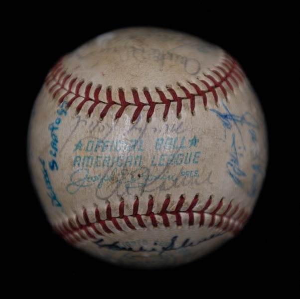 Detroit Tigers Team Signed Rawlings Official American League Baseball w. Al Kaline (HOF) & Mickey Lolich (JSA Auction Letter)