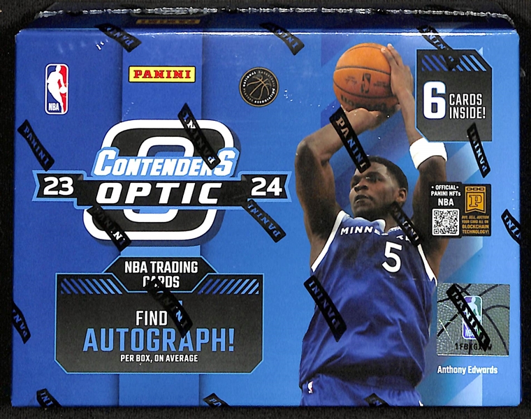 2023-24 Panini Contenders Optic Basketball Sealed Hobby Box (Victor Wembanyama RC Potential)
