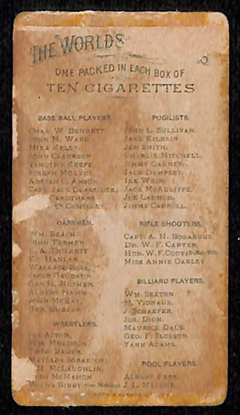 1887 N28 Allen & Ginter John L. Sullivan Boxing Card