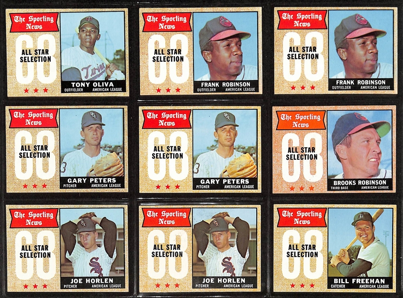 Lot of (100) 1965-1975 Topps Baseball Cards w. 1965 Willie Mays & (2) 1969 Johnny Bench