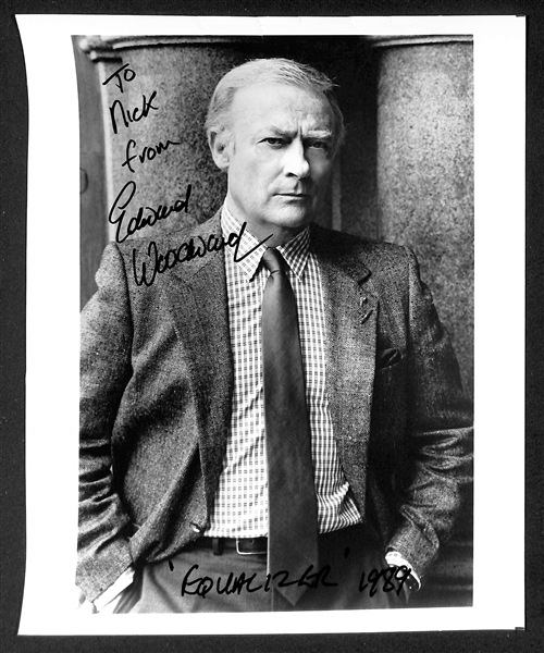 Lot of (35+) Signed Male Entertainer Prints (many Personalized) w. Rod Steiger & Graham Greene (JSA Auction Letter)