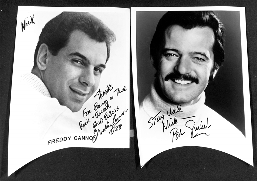 Lot of (20) Signed Male Entertainer Prints (many personalized) w. Bill Bixby & Fred Ward (JSA Auction Letter)