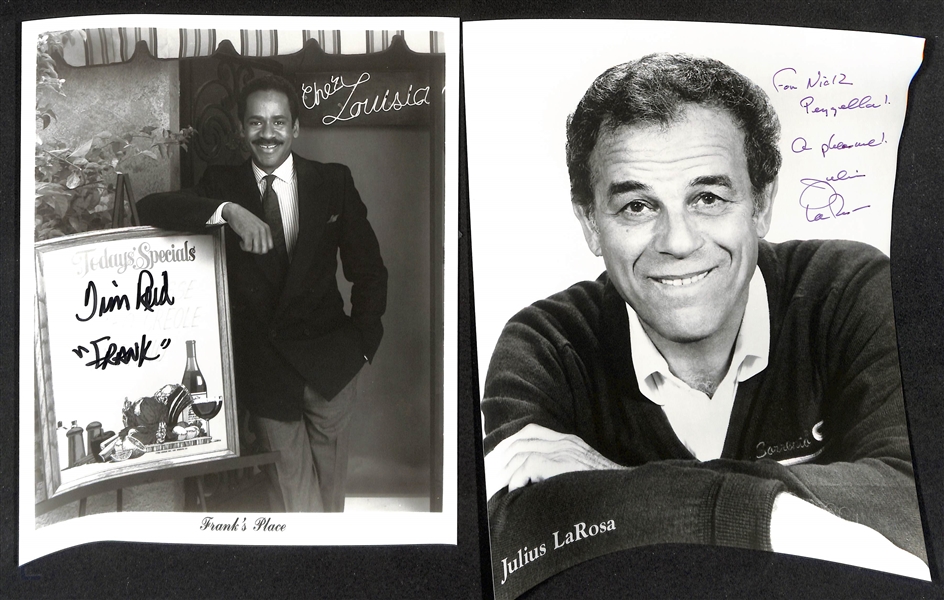 Lot of (20+) Signed Male Entertainer/Political Prints (many personalized) w. Jeff Bridges, George C. Wallace & Craig T. Nelson (JSA Auction Letter)