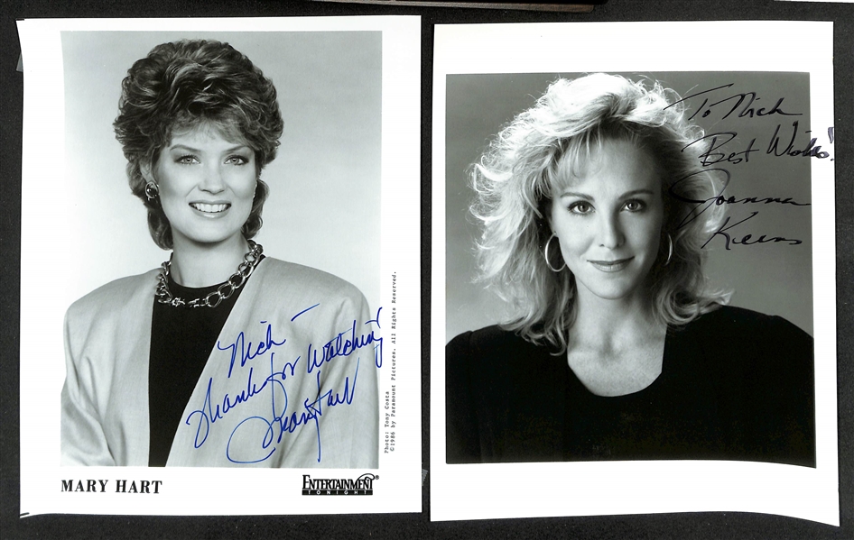 Lot of (60+) Signed Female Celebrity Photos (many personalized) w. Kathie Lee Gifford, Susan Serandon, +(JSA Auction Letter)