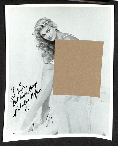 Lot of (60+) Signed Female Celebrity Photos (many personalized) w. Kathie Lee Gifford, Susan Serandon, +(JSA Auction Letter)
