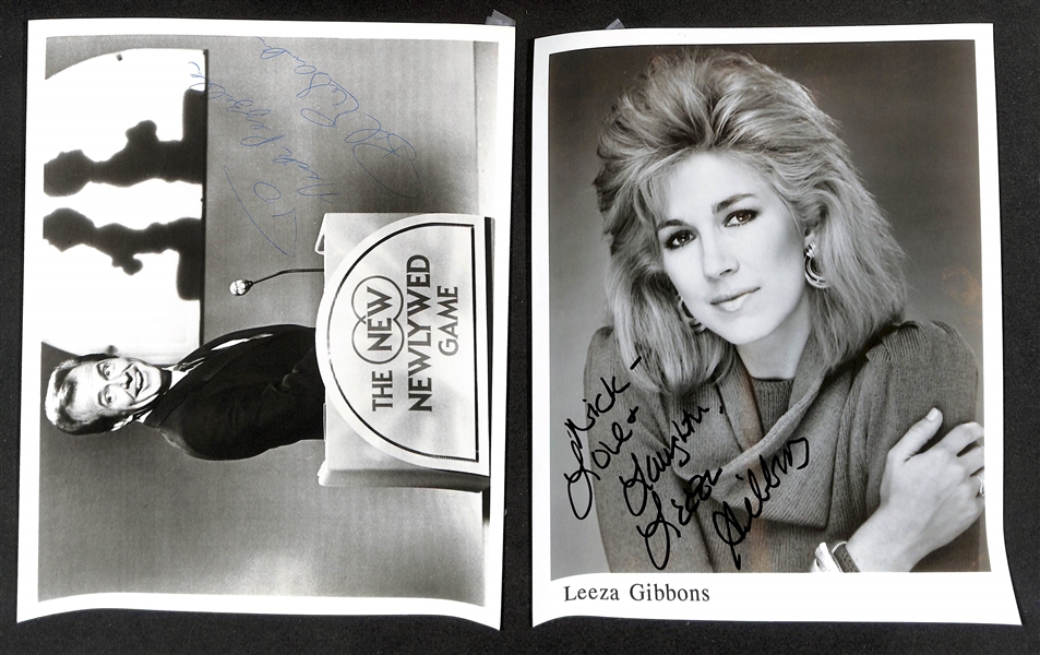 Lot of (35+) Signed Television Celebrity Photos (many personalized) w. Phil Donahue, Mary Hart, +(JSA Auction Letter)