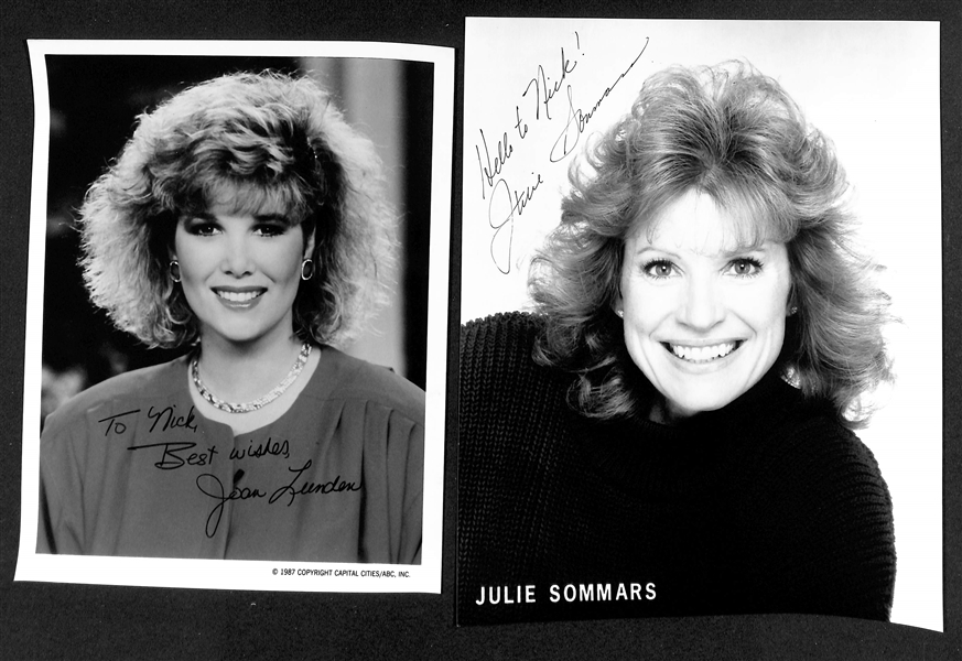 Lot of (30+) Signed Photos (many personalized) w.  Ali MacGraw, Susan Dey, (+JSA Auction Letter)