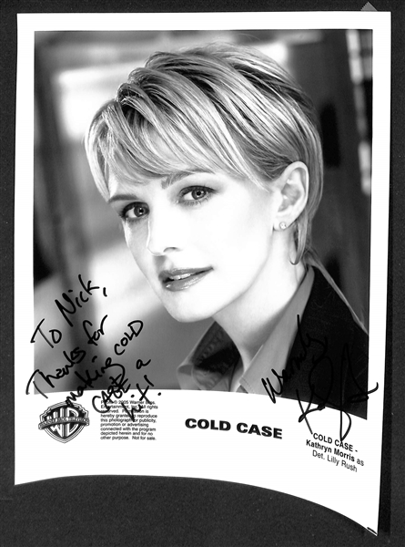 Lot of (23) Signed TV Drama Prints (many personalized) w. Paul Guilfoyle, Jeri Ryan (Boston Public), + (JSA Auction Letter)
