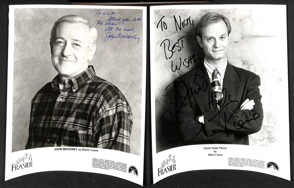 Lot of (10) Signed Prints (many personalized) w. Jenna Fischer & Brad Garrett (JSA Auction Letter)