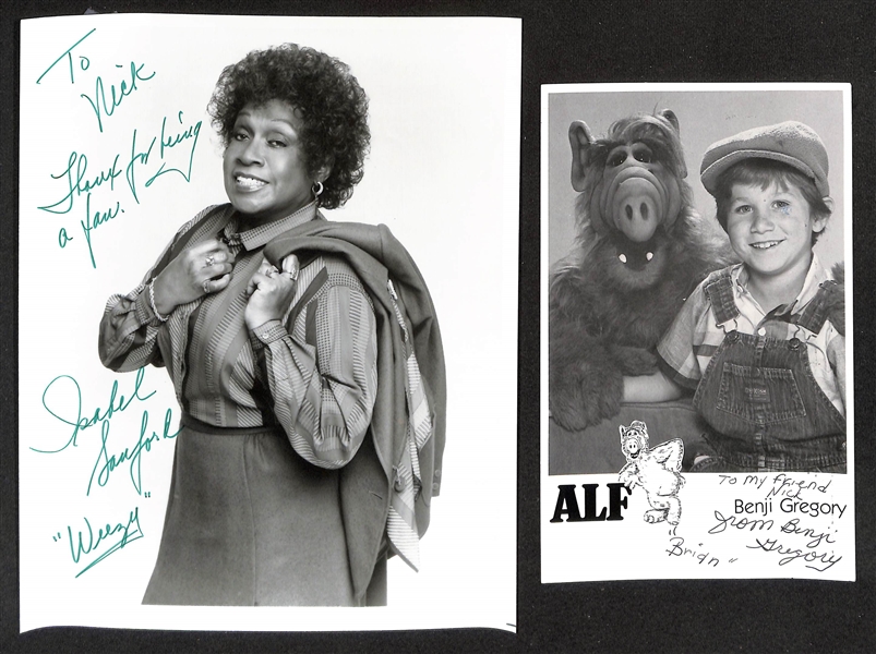 Lot of (10) Signed Prints (many personalized) w. Jenna Fischer & Brad Garrett (JSA Auction Letter)