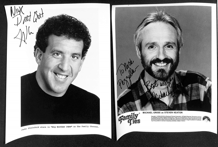 Lot of (10) Signed Prints (many personalized) w. Jenna Fischer & Brad Garrett (JSA Auction Letter)