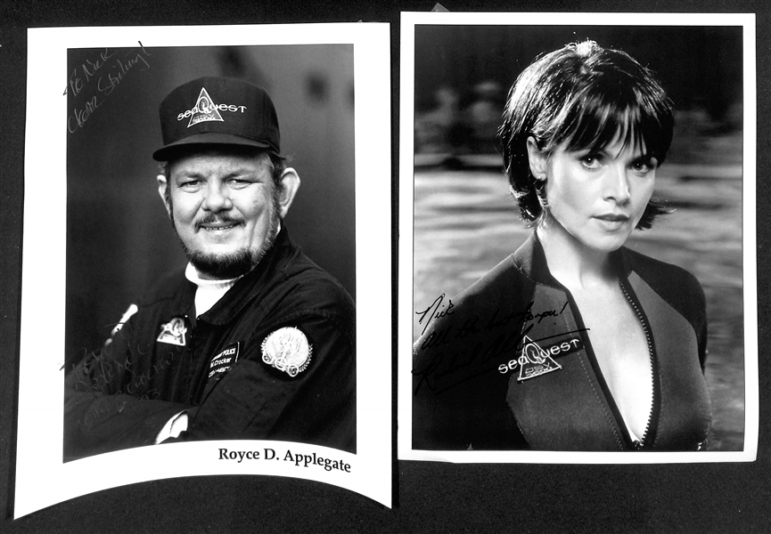 Lot of (8) Signed Prints (many personalized) w. David Hyde Pierce (JSA Auction Letter)