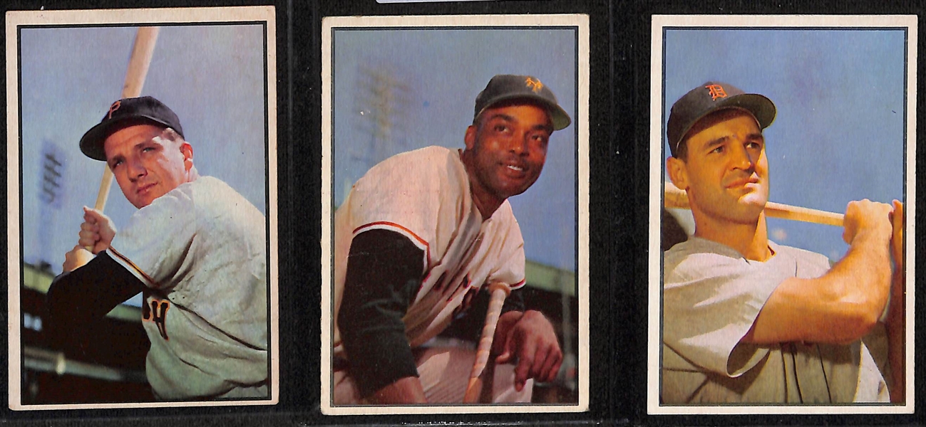 Lot of (33) Bowman Baseball Cards w. Ralph Kiner