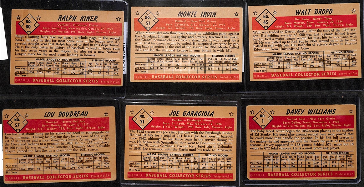 Lot of (33) Bowman Baseball Cards w. Ralph Kiner