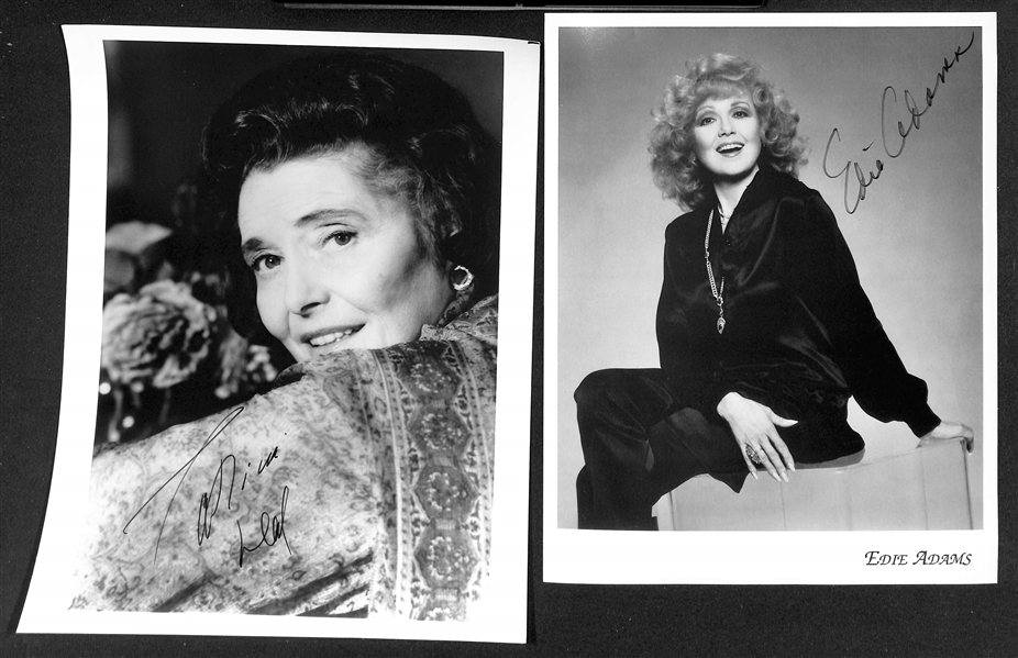 Lot of (19) Signed 8x10 Photos (many personalized) w. Lonnie Anderson & Cathy Lee Crosby (+JSA Auction Letter)