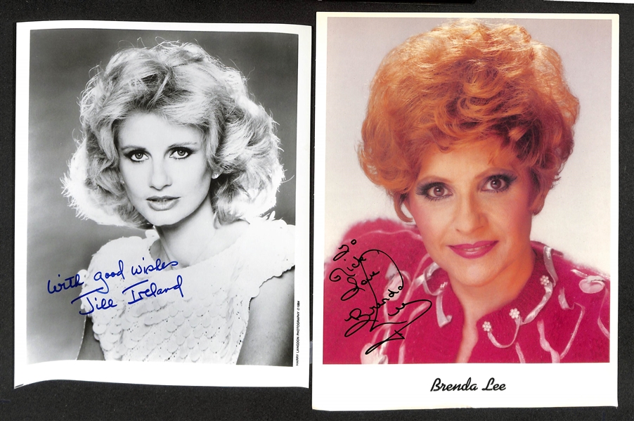 Lot of (25+) Signed 8x10 Photos w. Valerie Harper, Jean Smart, + (+JSA Auction Letter)