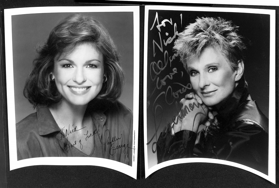 Lot of (28) Signed Photos (many personalized) w. Jaclyn Smith (+JSA Auction Letter)