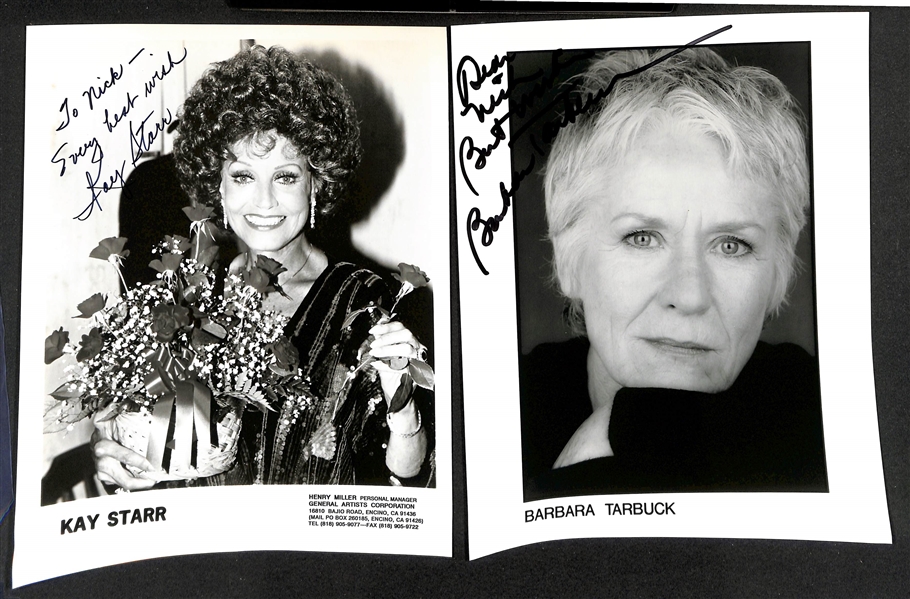 Lot of (28) Signed Photos (many personalized) w. Jaclyn Smith (+JSA Auction Letter)
