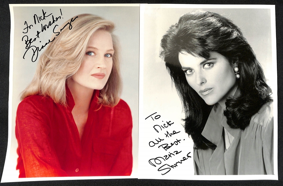Lot of (70+) Signed Women News Anchor Photos (many personalized) w. Barbara Walters & Katie Couric (JSA Auction Letter)