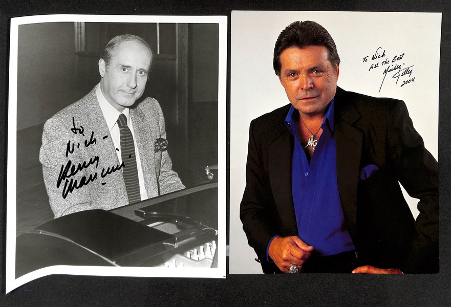 Lot of (20+) Signed Singers & Musician Photos (many personalized) w. Ted Nugent, Peter Noone, Neil Sedaka (JSA Auction Letter)