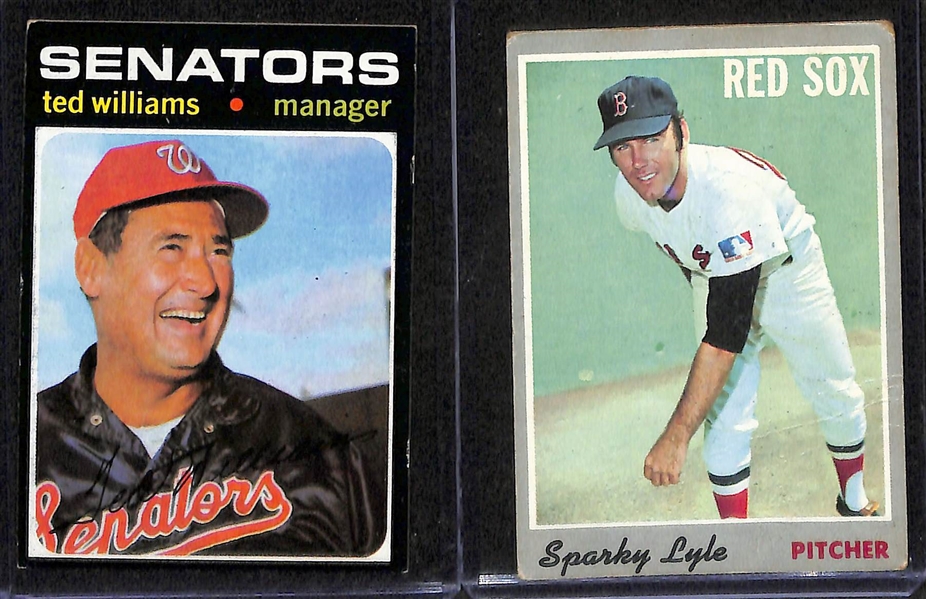 Lot of (500+) 1970-72 Topps Baseball Cards w.  1972 Nolan Ryan